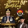 PW-FRN Counter Polri Ucapkan Selamat Ulang Tahun ke-51 Kadivhumas Polri Irjen Pol. Johnny Edizzon Izir