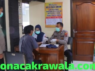 Jelang Hari Bhayangkara ke-80, Polres Kendal Turun Langsung Lakukan Tracing TB di Karangsari*