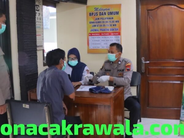 Jelang Hari Bhayangkara ke-80, Polres Kendal Turun Langsung Lakukan Tracing TB di Karangsari*