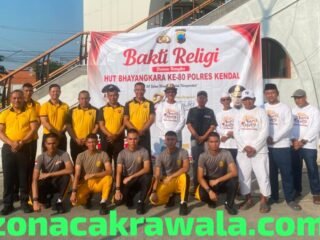 Sambut HUT Bhayangkara ke-80, Polres Kendal Gelar Bakti Religi Serentak di Gereja, Masjid, dan Makam Wali