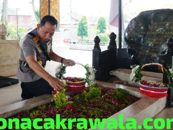 Jelang Hari Bhayangkara ke-80, Kapolri Ziarah ke Makam Presiden RI ke-1 Ir. Soekarno Serap Nilai Juang Pemimpin Bangsa