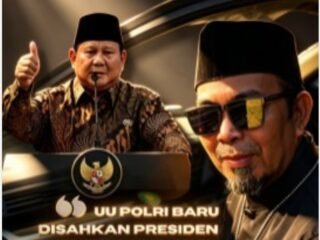 UU Polri Baru Disahkan Presiden Prabowo, Agus Flores: Angin Segar Menuju Korps Bhayangkara yang Modern dan Humanis