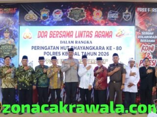 HUT Bhayangkara ke-80, Polres Kendal Gelar Doa Bersama Lintas Agama untuk Perkuat Kondusivitas