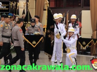 Sarat Makna, Kapolri Pimpin Upacara Penyucian Panji Rastra Sewakottama Jelang Hari Bhayangkara ke-80
