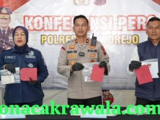 Konferensi Pers Polres Purworejo: Kasus Curanmor di Desa Andong Berhasil Diungkap