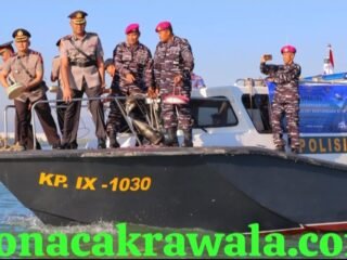 Kapolres Kendal Pimpin Upacara Tabur Bunga, Rangkaian HUT Bhayangkara ke-80 Berlangsung Khidmat