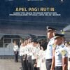 Apel Pagi Rutin, Kabag Tata Usaha Tekankan Disiplin dan Profesionalisme Petugas Lapas Kelas I Madiun