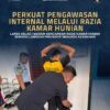 Perkuat Pengawasan Internal, Lapas Kelas I Madiun Gencarkan Razia Kamar Hunian sebagai Langkah Preventif Menjaga Keamanan dan Ketertiban