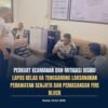 Perkuat Keamanan dan Kesiapsiagaan, Lapas Kelas IIA Tenggarong Lakukan Perawatan Senjata Inventaris dan Pemasangan Fire Block