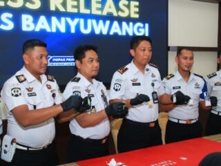 Lapas Banyuwangi Gagalkan Penyelundupan Narkoba, Puluhan Paket Diduga Sabu dan Inex Diamankan