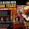 Polres Blitar Kota Tindak Lanjuti Keluhan Warga, Dugaan Penjualan Miras Tanpa Izin Lengkap di Sejumlah Titik Kecamatan Srengat Diproses Sesuai Ketentuan Hukum