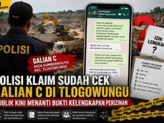 Sudah Dicek Polisi, Benarkah Seluruh Izin Galian C di Tlogowungu Telah Lengkap?