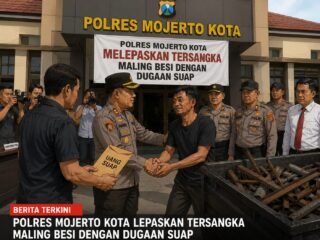 Dugaan Tangkap Lepas Kasus Pencurian Besi di Mojokerto Kota, Tiga Terduga Dipulangkan, Isu Tebusan Rp225 Juta Dipertanyakan