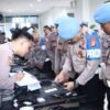 Polres Gresik Gelar Pengecekan Senjata Api Dinas, Pastikan Personel Tertib Administrasi