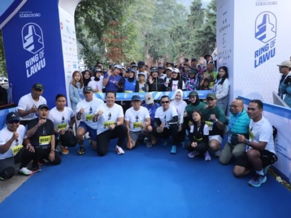 Dukung Pariwisata Polres Magetan Turut Ambil Bagian Trail Run Ring of Lawu 2026