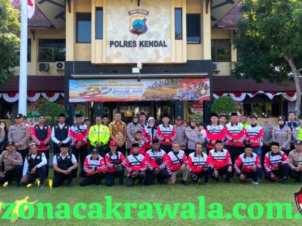 Perkuat Sinergitas Shaka Bahurekso dan P okdarkamtibmas Gelar Touring Silahturahmi ke 17 Polsek Jajaran Polres Kendal