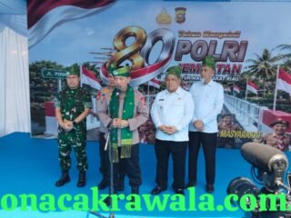Kapolri Resmikan 80 Jembatan Merah Putih Presisi Tahap II di Provinsi Riau 