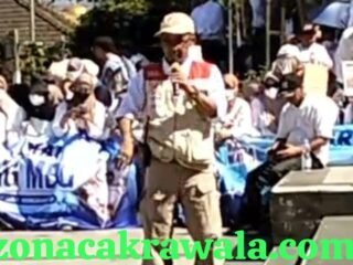 Ribuan Massa Aksi di Wonosobo Turun Ke Jalan Dukung MBG Berkelanjutan