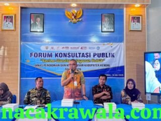 Tingkatkan Kualitas Layanan Disdikbud Kendal Gelar Forum Konsultasi Publik Review Standar Pelayanan