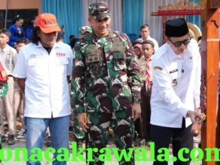 Wakil Bupati Purworejo Resmi Buka TMMD Reguler ke-129 Kodim 0708/Purworejo di Desa Watuduwur