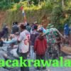 Medan Ekstrem Tak Surutkan Semangat, Satgas TMMD dan Warga Tembus Jalan Berkelok Demi Kemajuan Desa Watuduwur