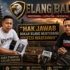 Owner Media Elang Bali "DD" Tegaskan Siap Tempuh Jalur Hukum, Mbah Semar: Hak Jawab Bukan Ruang Menyerang Profesi Wartawan