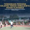 Tendangan Perdana Kalapas Tandai Dimulainya Pekan Olahraga, Lapas Kelas I Madiun Awali Kompetisi dengan Turnamen Futsal