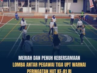Semangat Merah Putih Pererat Sinergi, Tiga UPT Pemasyarakatan Tenggarong Gelar Lomba Antarpegawai Sambut HUT RI ke-81