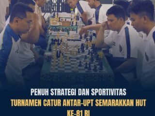 Adu Strategi di Papan Catur, Lapas Tenggarong Jadi Tuan Rumah Turnamen Catur Beregu Antar-UPT se-Kanwil Ditjenpas Kaltim