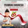 Semangat Hari Pramuka ke-65, Momentum Membentuk Generasi Disiplin dan Berjiwa Pengabdian