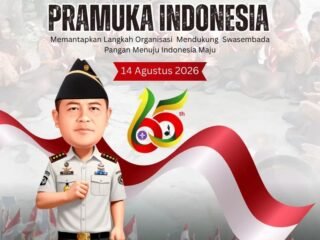 Semangat Hari Pramuka ke-65, Momentum Membentuk Generasi Disiplin dan Berjiwa Pengabdian