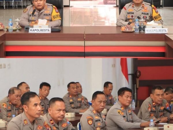 Kapolresta Tuban Pimpin Anev Sitkamtibmas, Perkuat Respons Cepat dan Antisipasi Gangguan Keamanan