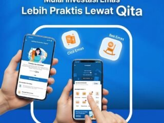 Investasi Masa Depan Jadi Lebih Mudah, Aman dan Terjangkau, BRI Dorong Nasabah Manfaatkan Fitur Emas di Qita