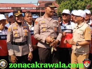 Shaka Bahurekso dan Pokdarkamtimas Ikuti Pelepasan AKBP Hedry Susanto Sianipar di Polres Kendal