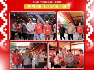 Kapolresta Tuban Perkuat Sinergi dengan Pengurus Klenteng Kwan Sing Bio Jelang Peringatan Kwan Sing Tee Koen ke-1886