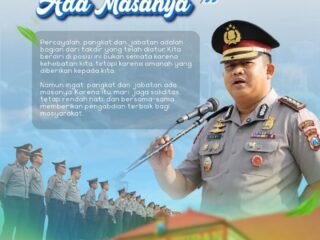 Pangkat dan Jabatan Ada Masanya, Kapolresta Tuban Tekankan Pentingnya Amanah dan Pengabdian