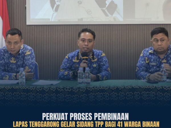 Lapas Tenggarong Gelar Sidang TPP, Bahas Perkembangan dan Pembinaan 41 Warga Binaan