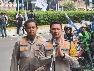 Polda Metro Jaya Apresiasi KBPBI dan KSPSI Sampaikan Aspirasi Dengan Tertib