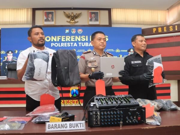 Pembobol 13 Sekolah Dibekuk Polisi Tuban