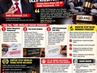 Ketua LPK-JKI Soroti Lelang Hak Tanggungan: Sah, Tapi Prosedur Wajib Dipenuhi