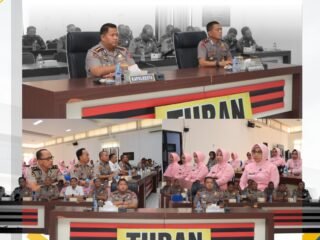 Kapolresta Tuban Ikuti Zoom Meeting Anev Pelaksanaan SPPG Polri Polda Jatim
