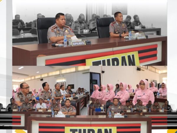 Kapolresta Tuban Ikuti Zoom Meeting Anev Pelaksanaan SPPG Polri Polda Jatim
