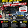 Mobil Dinas Polsek Pitu Disorot Parkir di Bawah Rambu Larangan, Kapolsek: “Jangan Dinaikkan”