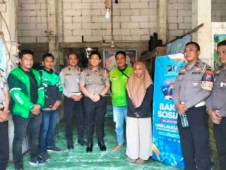 HUT Lantas, Satlantas Polres Bojonegoro Gelar Bakti Sosial