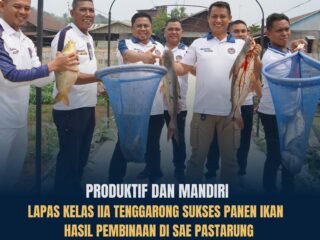 Panen Ikan SAE PASTARUNG, Wujud Kemandirian dan Produktivitas Warga Binaan