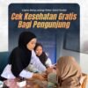 Lapas Banyuwangi Gelar Bakti Sosial, Pengunjung Nikmati Layanan Cek Kesehatan Gratis