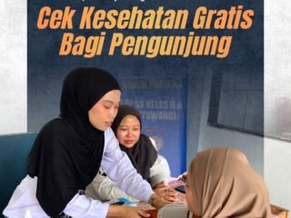 Lapas Banyuwangi Gelar Bakti Sosial, Pengunjung Nikmati Layanan Cek Kesehatan Gratis