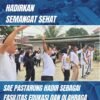 Perkuat Kebersamaan dan Kebugaran, Pegawai UPT Pemasyarakatan Tenggarong Senam Bersama di SAE PASTARUNG