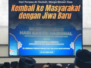 Hari Santri di Lapas Banyuwangi: Ponpes At-Taubah Bekali Warga Binaan dengan Nilai Keagamaan dan Kemandirian