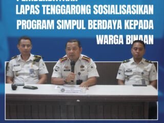 Lapas Tenggarong Sosialisasikan Program Simpul Berdaya, Dorong Warga Binaan Kembangkan Potensi Diri